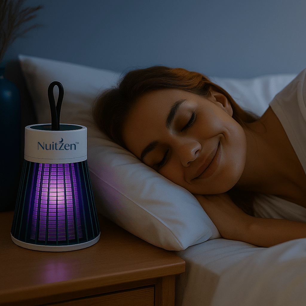 NuitZen™ – La Lampe Anti - Moustique Silencieuse et Rechargeable - NuitZen™